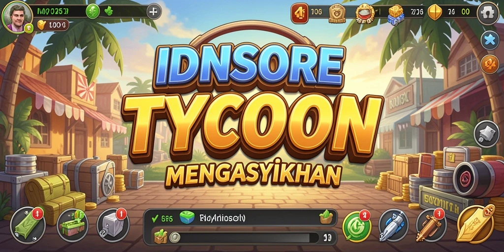 Tampilan menarik dari gameplay Tycoon IDNSCORE yang menantang.