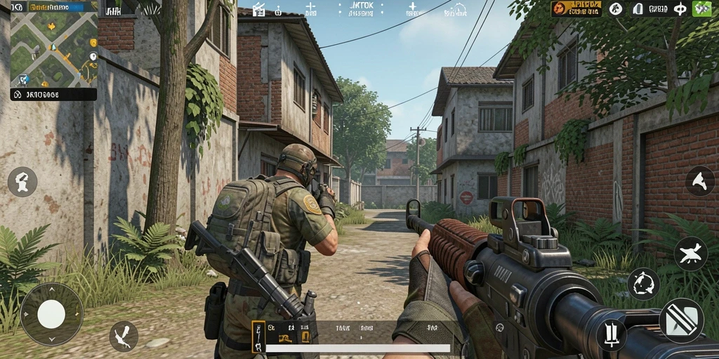 Tampilan gameplay JKTOK yang seru dan menegangkan.