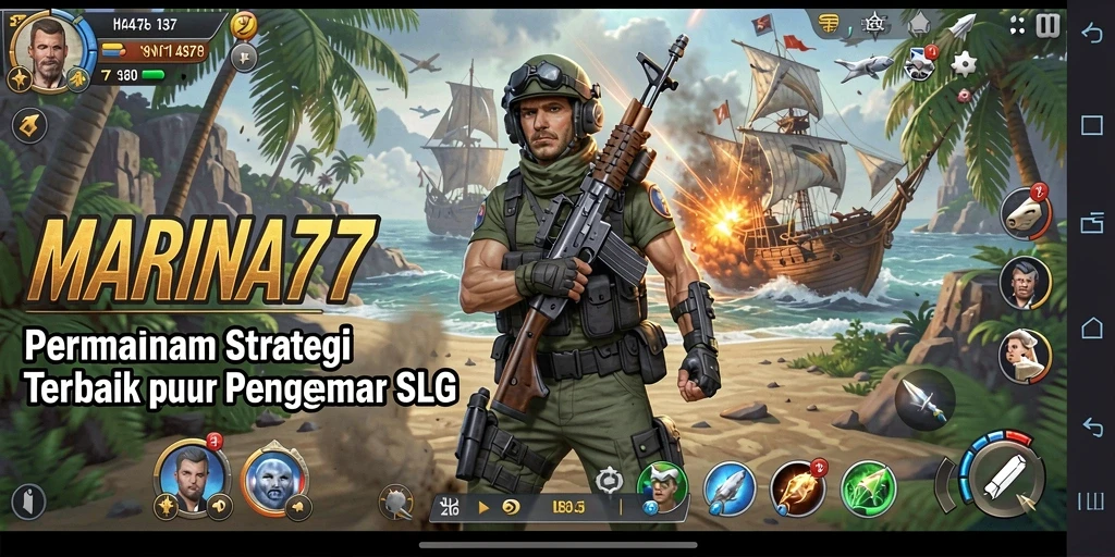 Tampilan gameplay mendebarkan di dunia <strong>MARINA77</strong>.