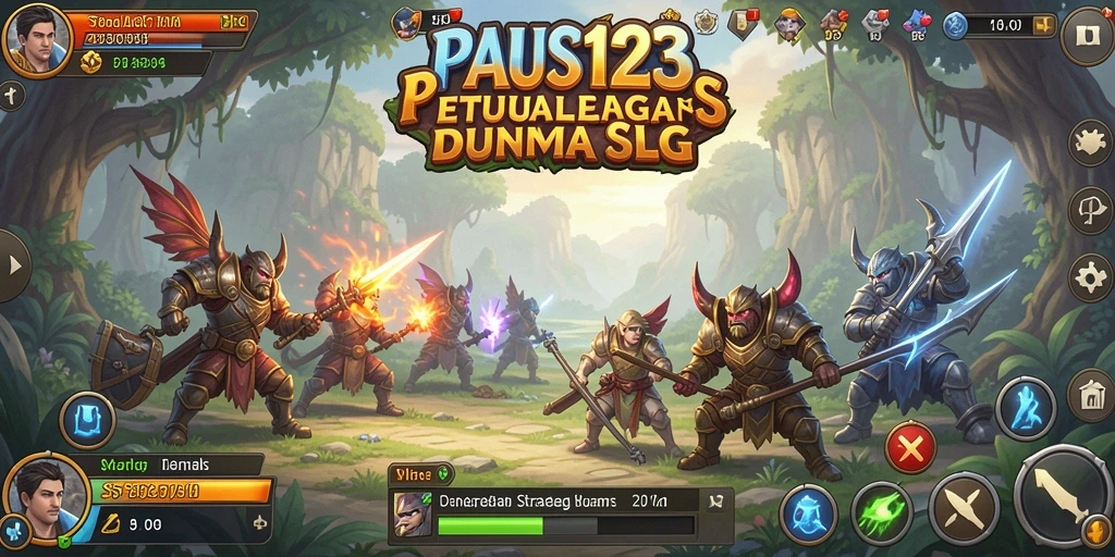 Tampilan gameplay PAUS123 yang seru dan menantang.