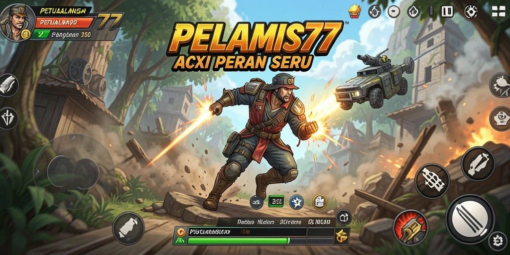 Tangkapan layar utama menampilkan aksi pertarungan epik dalam game ARPG.