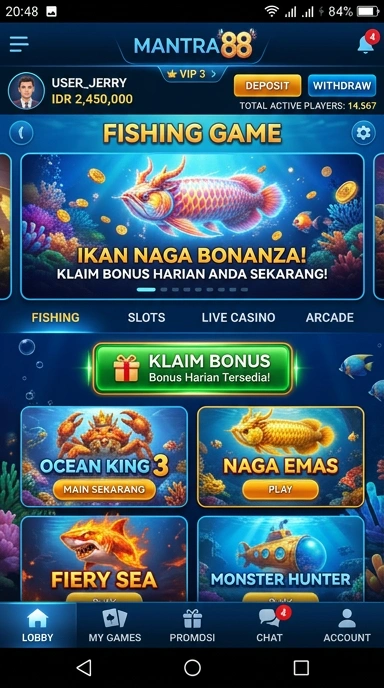 Pengunduhan aplikasi yang mudah dan cepat melalui mantra88.